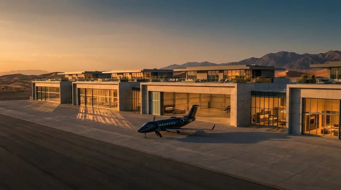 Private hangar